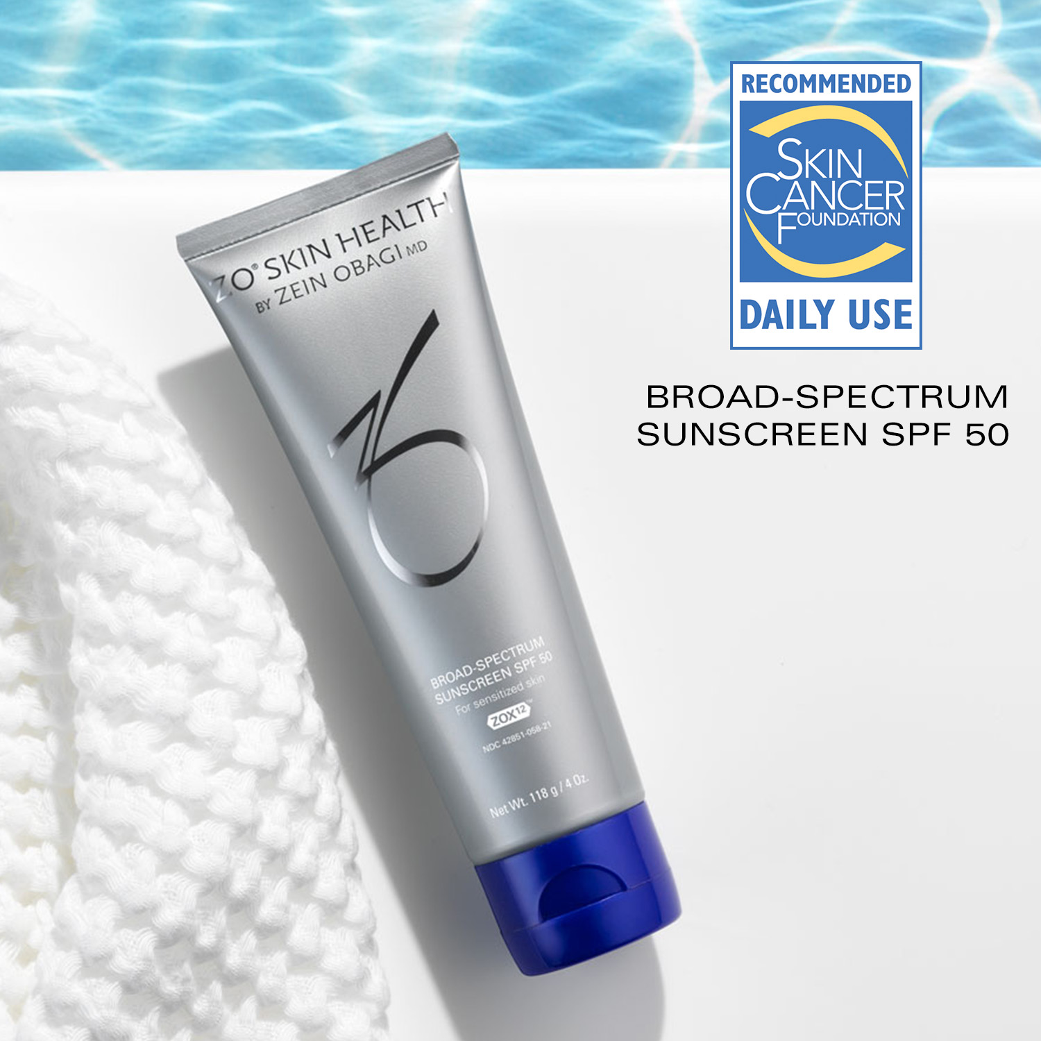 BROAD-SPECTRUM SUNSCREEN SPF 50